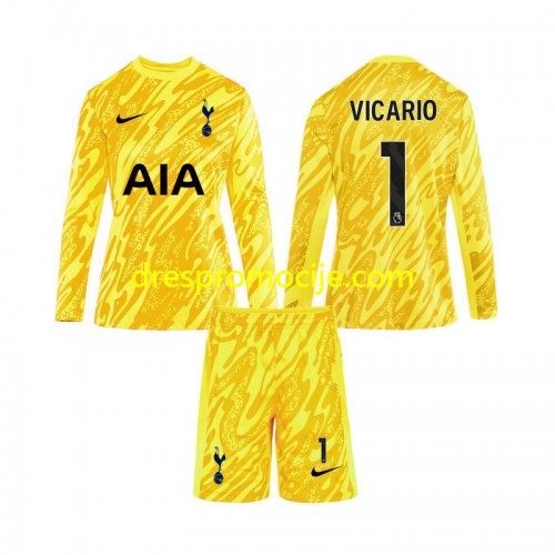 Tottenham Hotspur Vicario 1 Dres Golmanski Dječji Domaći 2024/2025 Dugim Rukavima Tottenham Hotspur Vicario 1 Dres Golmanski Dječji Domaći 2024/2025 Dugim Rukavima